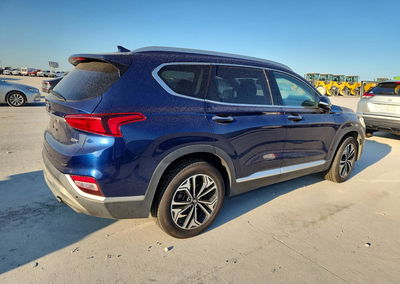 2020 Hyundai Santa Fe Sel 2.0t, uszkodzenie: Pożar, Copart lot 64096686, zdjęcie 3 z 13