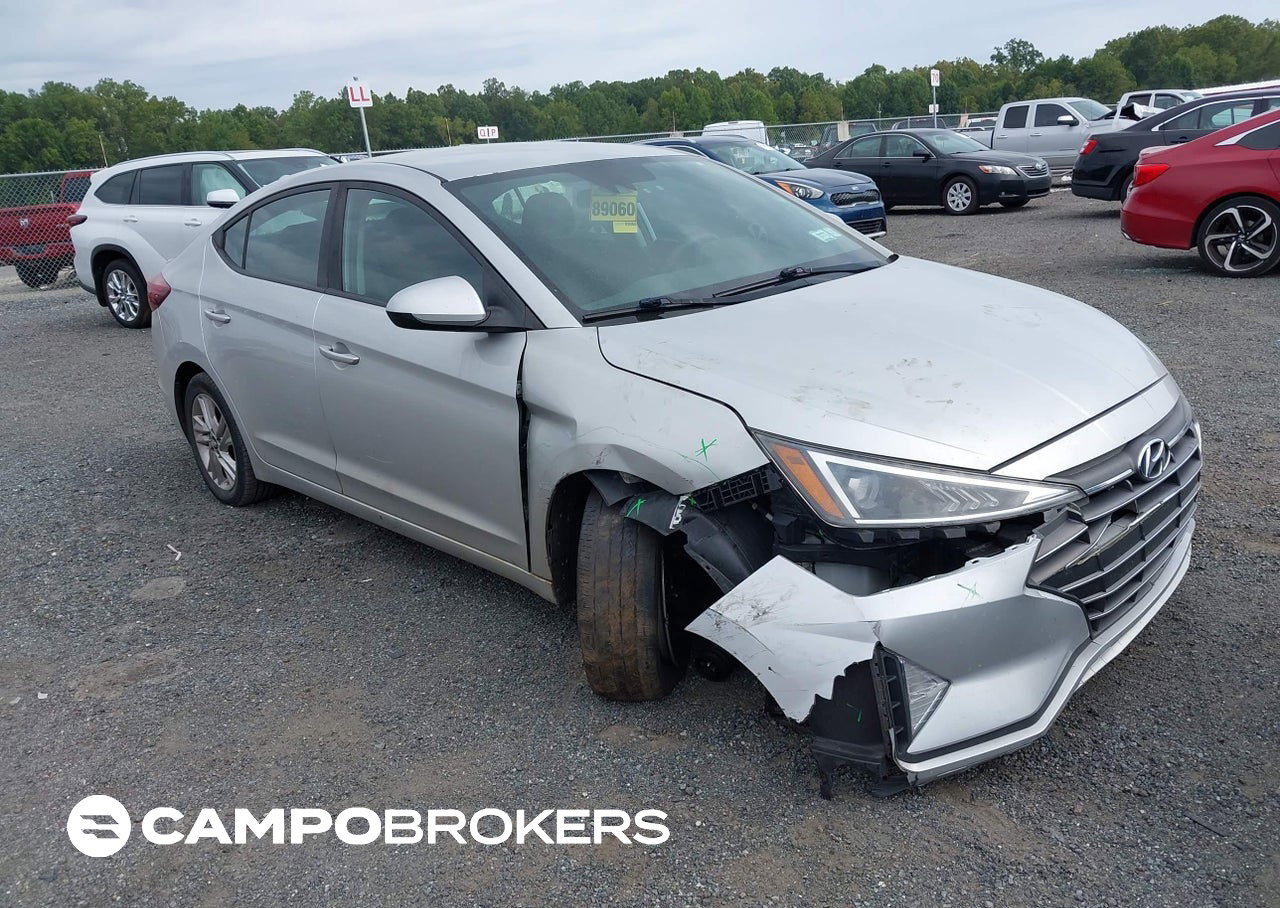 2019 Hyundai Elantra Sel, пошкодження: Передня частина, Iaai лот 46140813