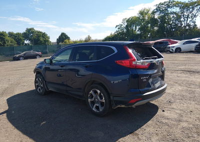 2019 Honda Cr-v Ex, Front & Rear damage, Iaai lot 46076259, photo 3 of 16