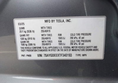 2026 Tesla Model Y, Rear damage, Iaai lot 46204836, photo 9 of 15