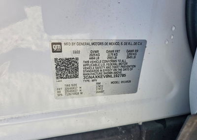 2022 Chevrolet Equinox Lt, uszkodzenie: Bok, Copart lot 70596866, zdjęcie 13 z 13