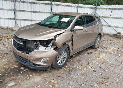 2019 Chevrolet Equinox Lt, daño Frontal izquierdo, Iaai lote 46159205, foto 2 de 16