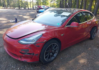 2019 Tesla Model 3 Long Range/mid Range/standard Range/standard Range Plus, daño Left & Right Side, Iaai lote 46119317,