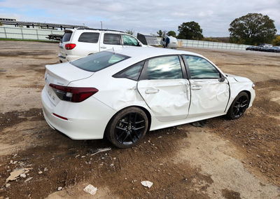 2025 Honda Civic Sport, daño Lateral, Copart lote 72740216, foto 3 de 12