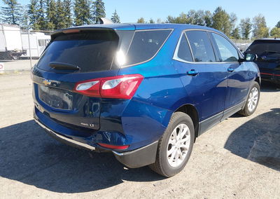 2019 Chevrolet Equinox Lt, daño Trasero, Iaai lote 46130428, foto 4 de 18