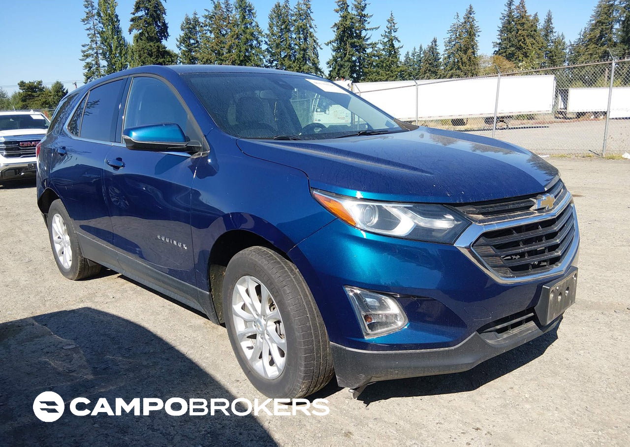 2019 Chevrolet Equinox Lt, daño Trasero, Iaai lote 46130428