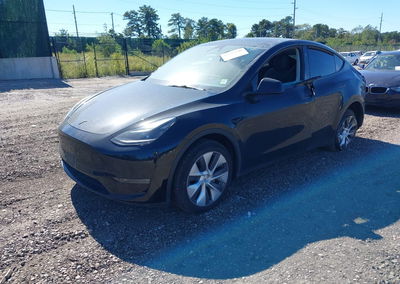 2023 Tesla Model Y Awd/long Range Dual Motor All-wheel Drive, uszkodzenie: Lewy bok, Iaai lot 46293340, zdjęcie 2 z 19
