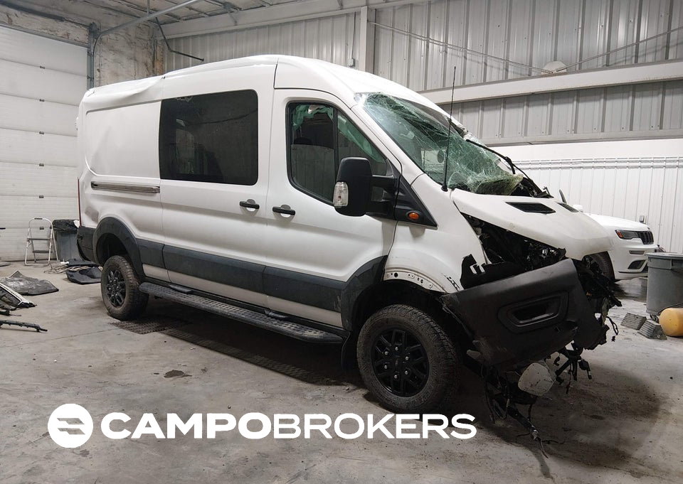2024 Ford Transit-350, пошкодження: Перекидання, Iaai лот 45122400