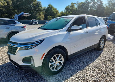 2022 Chevrolet Equinox Lt, uszkodzenie: Bok, Copart lot 70596866
