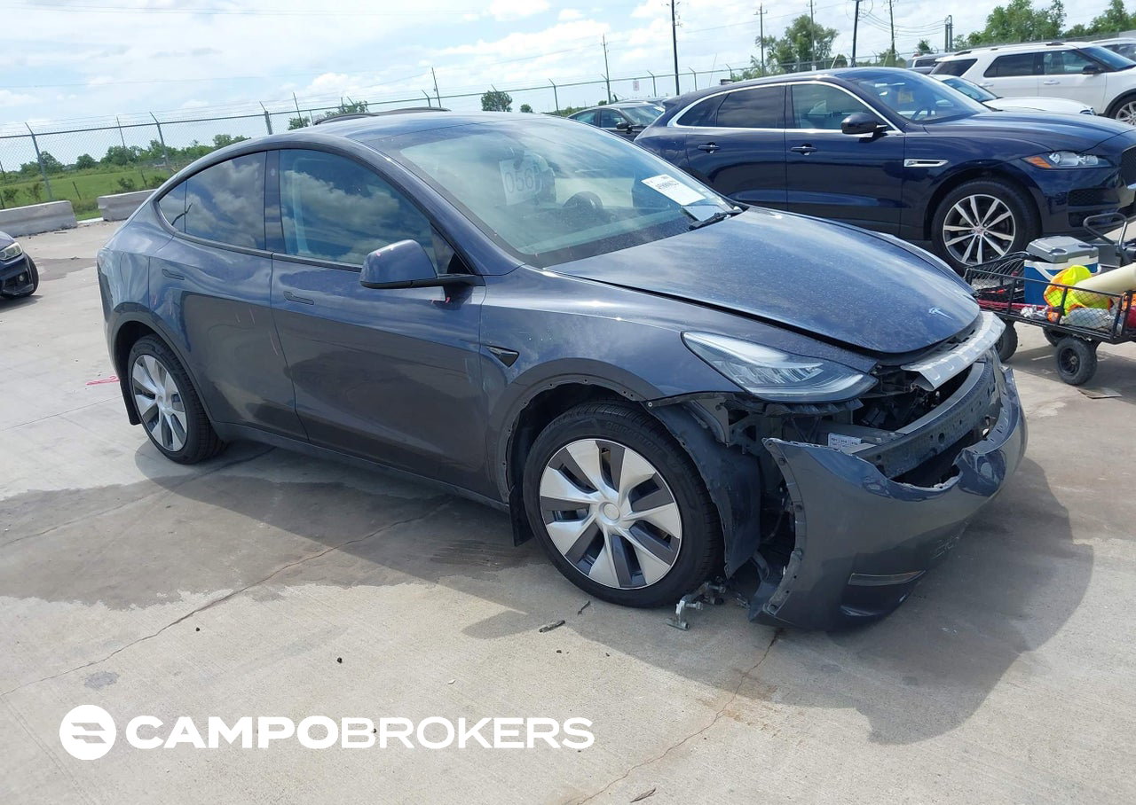 2023 Tesla Model Y, daño Frontal, Iaai lote 45880622