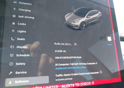 2023 Tesla Model 3 Rear-wheel Drive, daño Frontal izquierdo, Iaai lote 45996794, foto 16 de 23