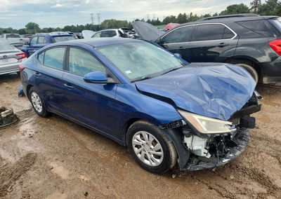 2019 Hyundai Elantra Se, daño Frontal, Copart lote 69086796, foto 4 de 15