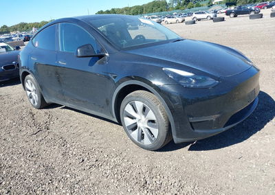 2023 Tesla Model Y Awd/long Range Dual Motor All-wheel Drive, daño Lateral izquierdo, Iaai lote 46293340