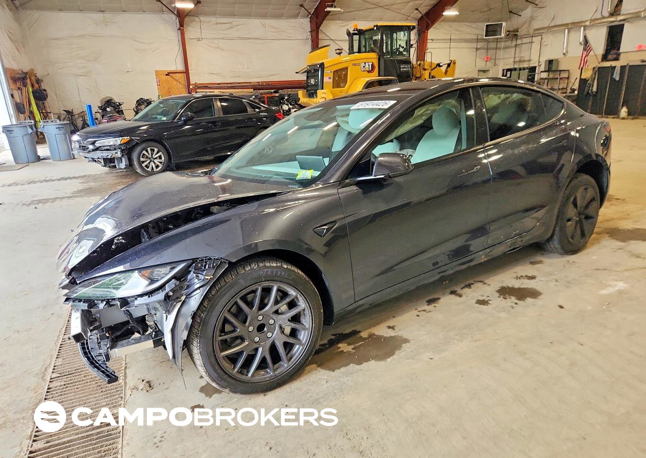 2026 Tesla Model 3, uszkodzenie: Przód, Copart lot 61914426