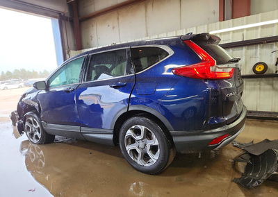 2019 Honda Cr-v Exl, daño Frontal, Copart lote 72161446, foto 2 de 14