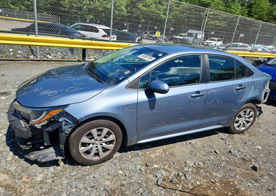 2020 Toyota Corolla Le, daño Frontal, Copart lote 56889766