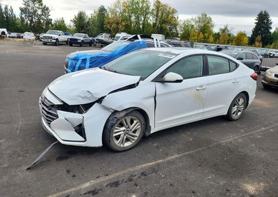2019 Hyundai Elantra Value Edition, daño Frontal, Copart lote 72005146