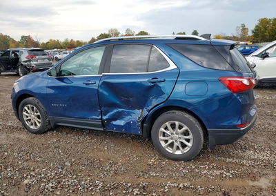 2021 Chevrolet Equinox Lt, Side damage, Copart lot 72764056, photo 2 of 15