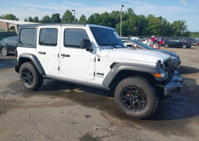 2021 Jeep Wrangler Unlimited Willys 4x4, Rear damage, Iaai lot 45708584
