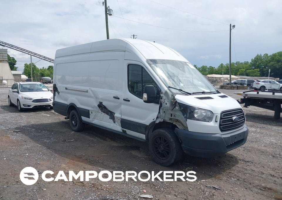 2020 Ford Transit-350 Cargo Van, daño Lateral derecho, Iaai lote 45336207