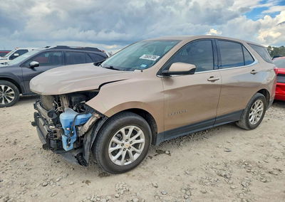 2019 Chevrolet Equinox Lt, Front End damage, Copart lot 70809706
