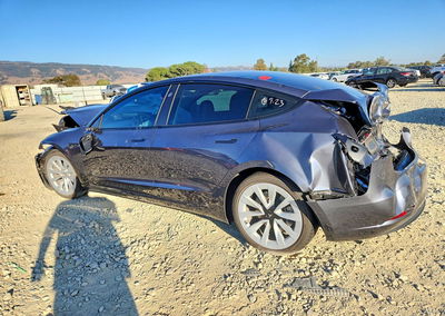 2023 Tesla Model 3, uszkodzenie: Tył, Copart lot 70366606, zdjęcie 2 z 13