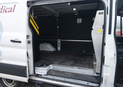 2021 Ford Transit-150, uszkodzenie: Lewy tył, Iaai lot 46276999, zdjęcie 8 z 16