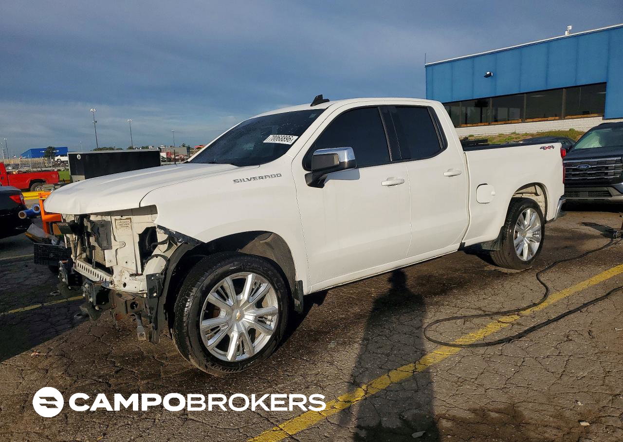 2020 Chevrolet Silverado K1500 Lt, uszkodzenie: Przód, Copart lot 70068896