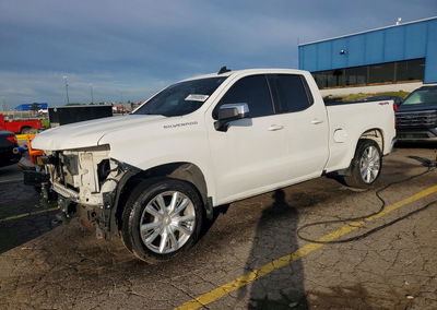2020 Chevrolet Silverado K1500 Lt, Front End damage, Copart lot 70068896
