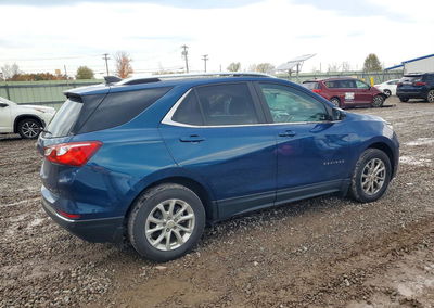 2021 Chevrolet Equinox Lt, Side damage, Copart lot 72764056, photo 3 of 15