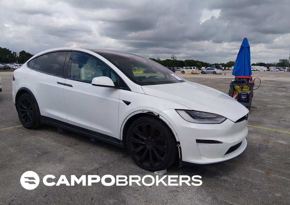 2022 Tesla Model X Plaid Tri Motor All-wheel Drive, daño Inundación, Iaai lote 46324561