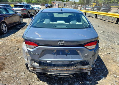 2020 Toyota Corolla Le, daño Frontal, Copart lote 56889766, foto 6 de 13