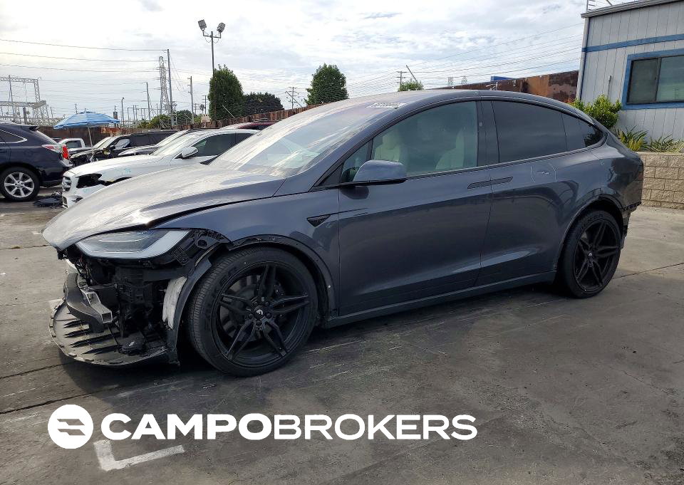 2022 Tesla Model X, uszkodzenie: Tył, Copart lot 66739666