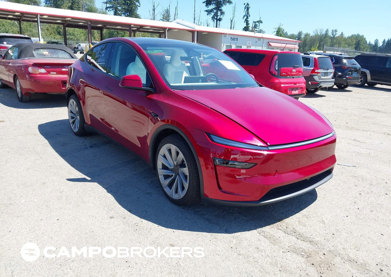 2026 Tesla Model Y All-wheel Drive/long Range Launch Series/premium All-wheel Drive, Rear damage, Iaai lot 45710310