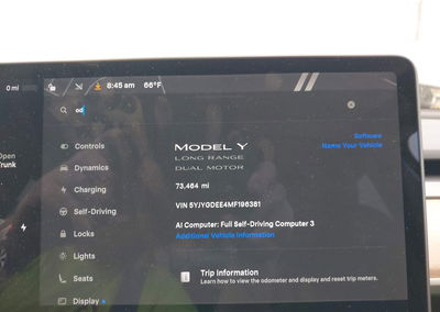 2021 Tesla Model Y Long Range Dual Motor All-wheel Drive, Front & Rear damage, Iaai lot 45589653, photo 7 of 15