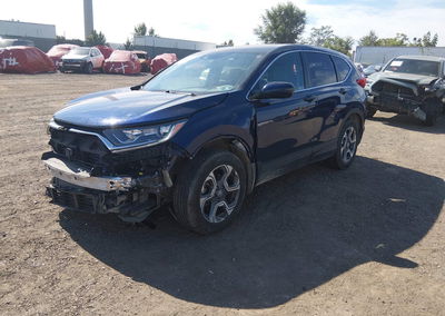 2019 Honda Cr-v Ex, Front & Rear damage, Iaai lot 46076259, photo 2 of 16