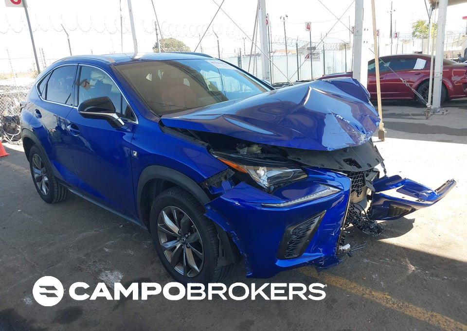 2019 Lexus Nx 300 F Sport, daño Frontal izquierdo, Iaai lote 46196616