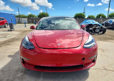 2023 Tesla Model 3, daño Trasero, Copart lote 73282116, foto 5 de 12