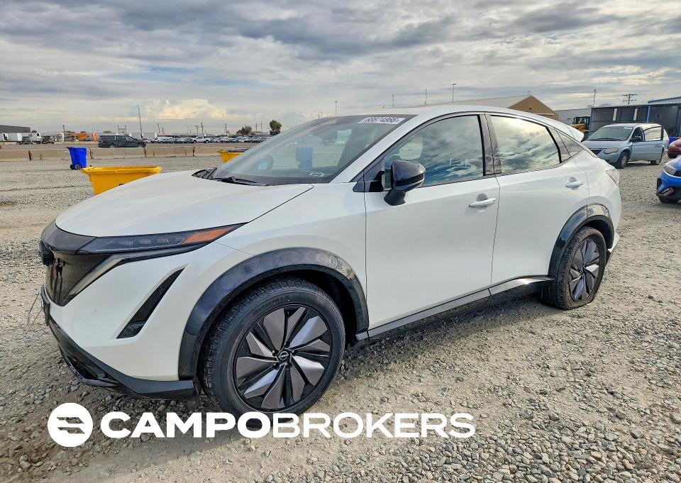 2024 Nissan Ariya Evolve+ E-4orce, пошкодження: Днище, Copart лот 68874866