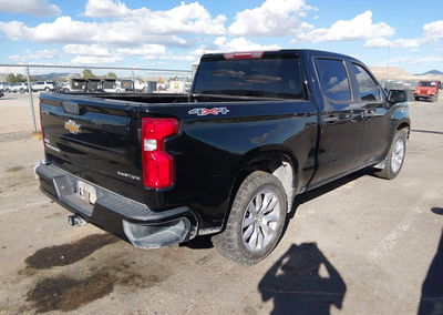 2022 Chevrolet Silverado 1500 Ltd 4wd  Short Bed Custom, Normal Wear & Tear damage, Iaai lot 46268450, photo 4 of 16