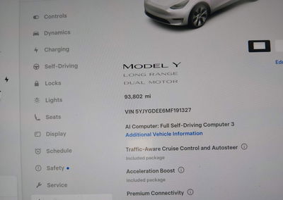 2021 Tesla Model Y Long Range, uszkodzenie: Lewy tył, Iaai lot 46148464, zdjęcie 14 z 15