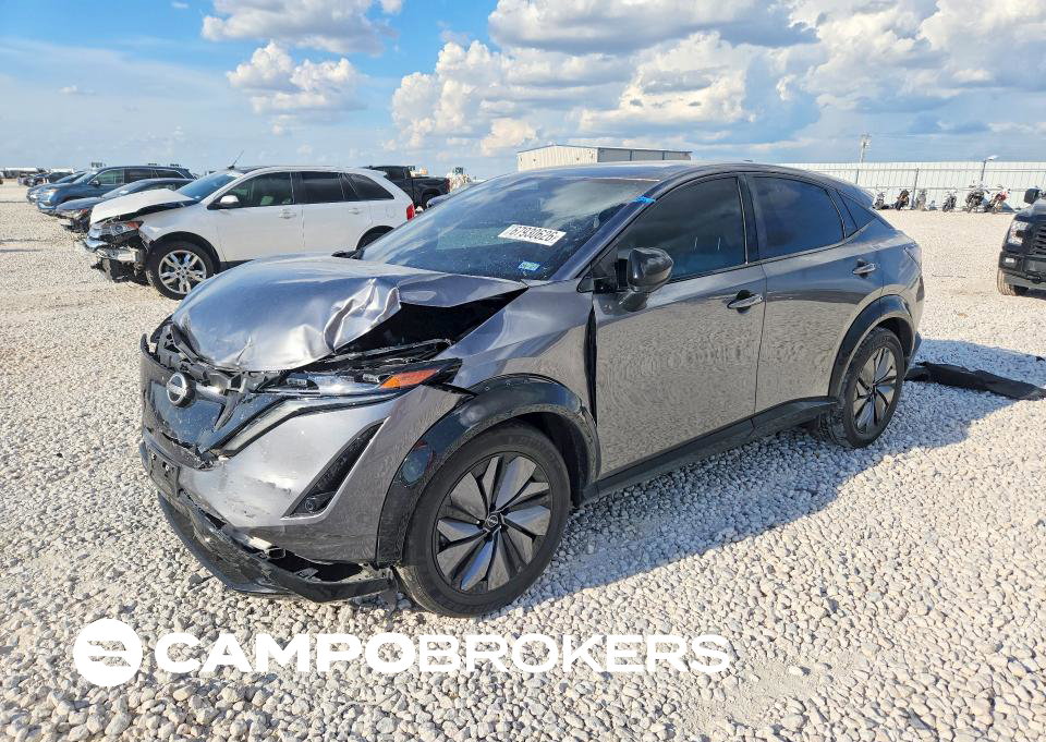 2024 Nissan Ariya Evolve+, uszkodzenie: Przód, Copart lot 67930626
