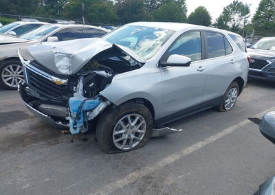 2022 Chevrolet Equinox Awd Lt, uszkodzenie: Przód, Iaai lot 45450825, zdjęcie 2 z 16