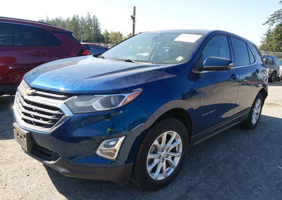 2019 Chevrolet Equinox Lt, daño Trasero, Iaai lote 46130428, foto 2 de 18