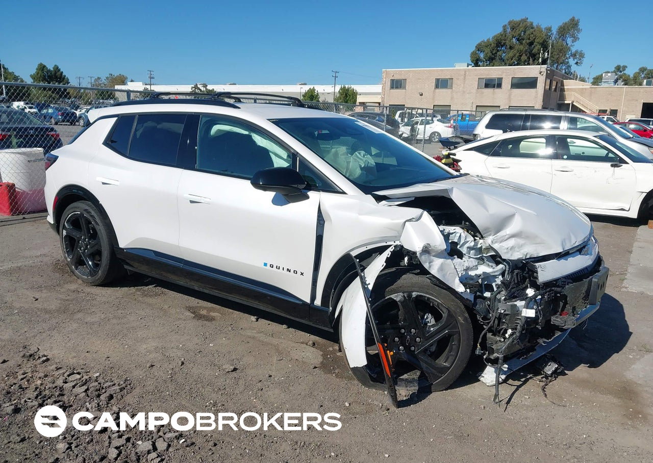2025 Chevrolet Equinox Ev Rs, daño Frontal derecho, Iaai lote 46100826