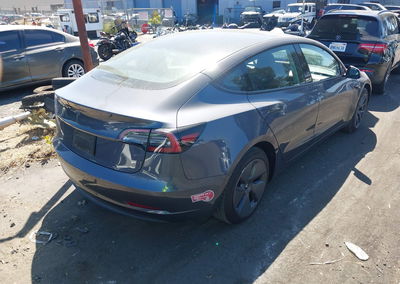 2023 Tesla Model 3 Rear-wheel Drive, daño Frontal izquierdo, Iaai lote 45996794, foto 4 de 23