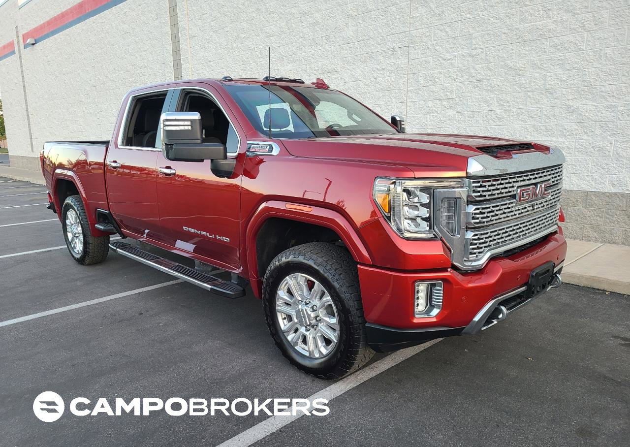 2021 Gmc Sierra K2500 Denali, пошкодження: Вандалізм, Copart лот 73922066