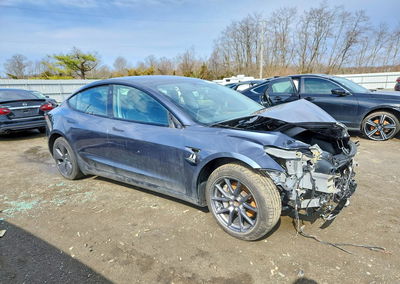 2023 Tesla Model 3, daño Frontal, Copart lote 79436875, foto 4 de 14