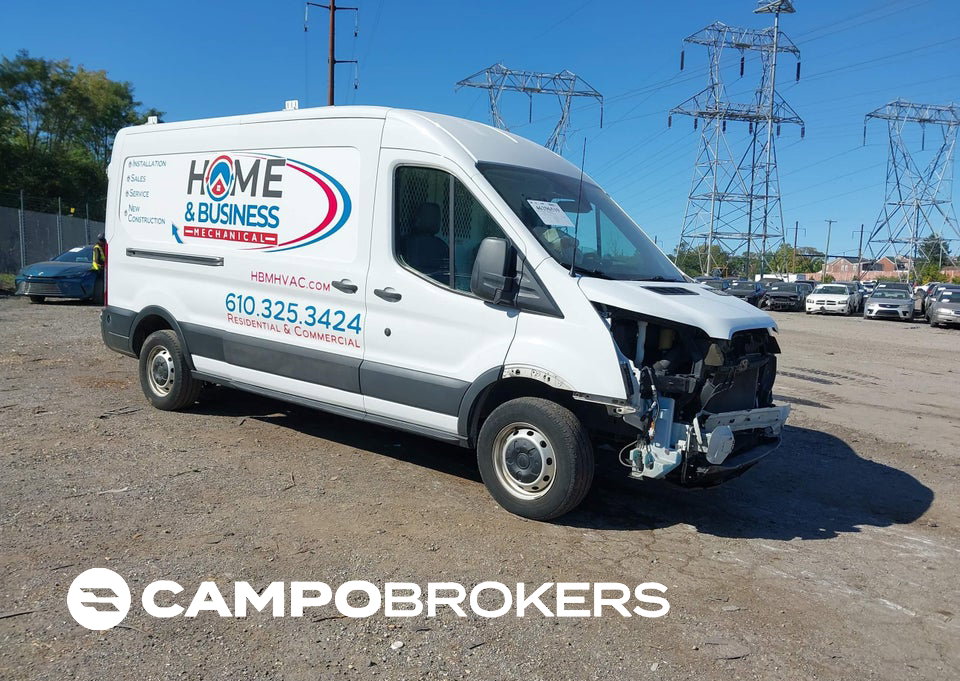 2019 Ford Transit-250, uszkodzenie: Przód, Iaai lot 46296519