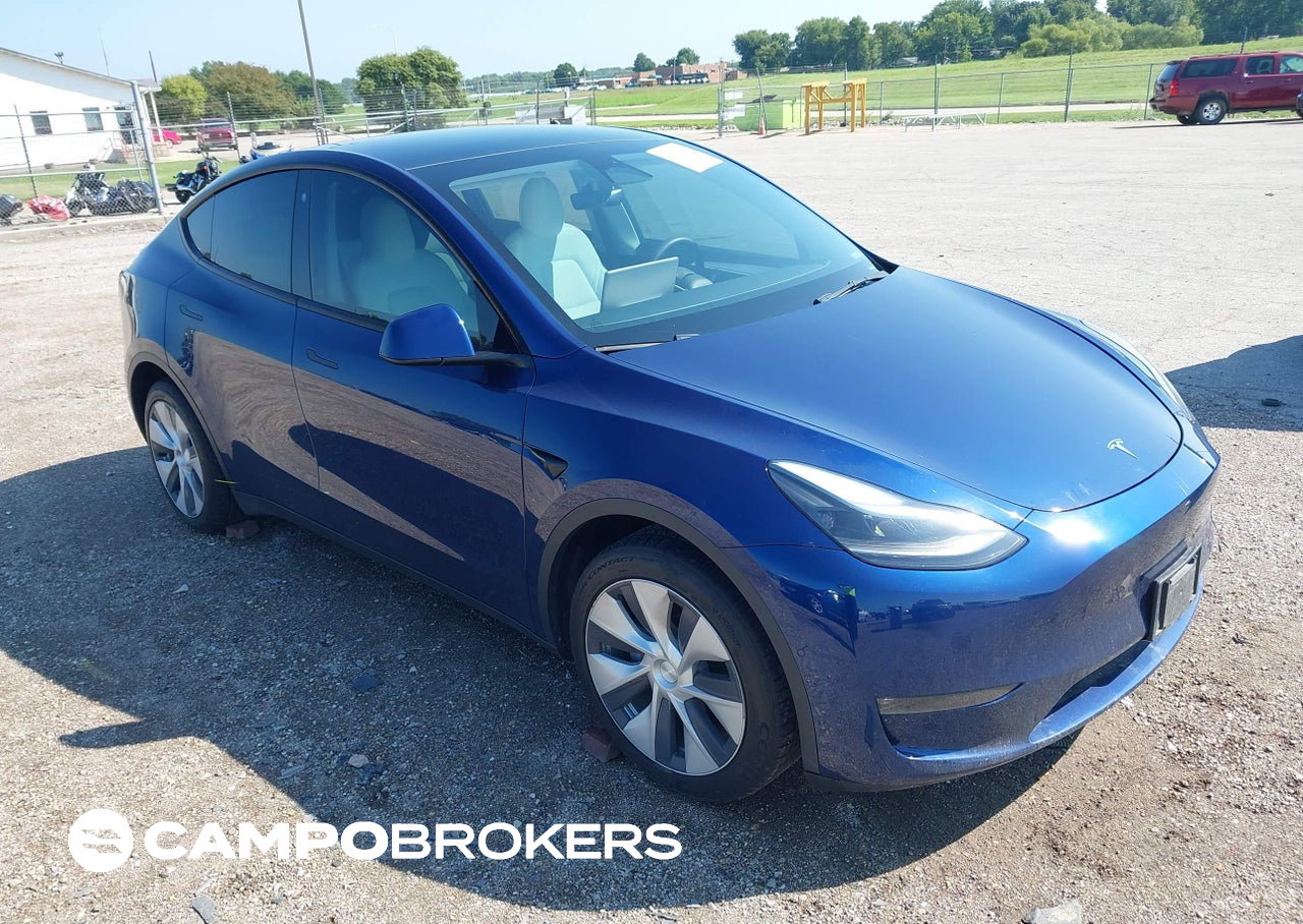 2022 Tesla Model Y Long Range Dual Motor All-wheel Drive, uszkodzenie: Zalanie, Iaai lot 45932944